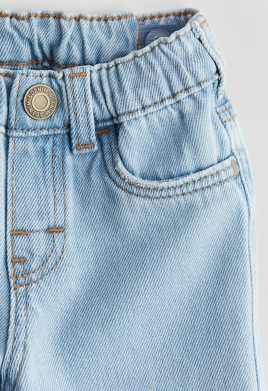 H&M - Cotton denim jeans - light denim blue