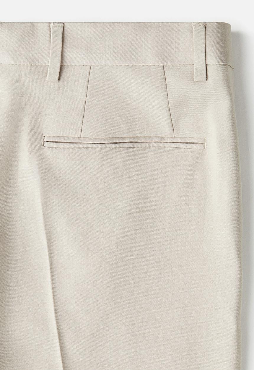H&M - Slim fit suit trousers - beige