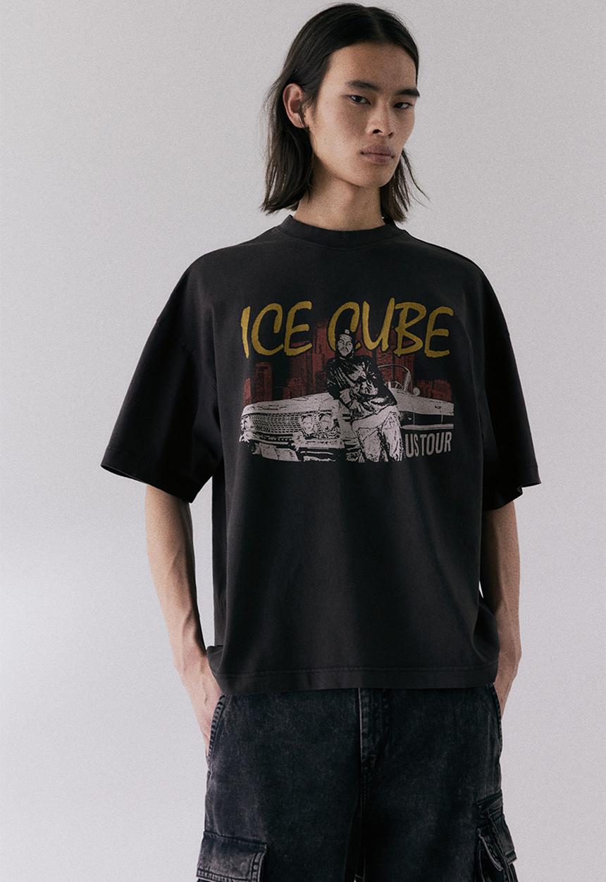 未開封　KingGnu SMOKE TEE [BLACK]ユニセックス　Mサイズ Oversized fit t-shirt - black/ice cube - 1159823055