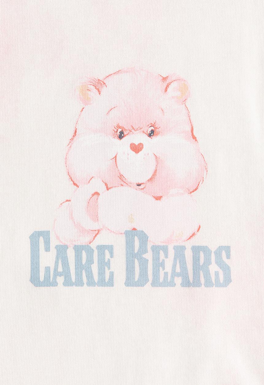 H&M - Printed cotton t-shirt - light pink care bears