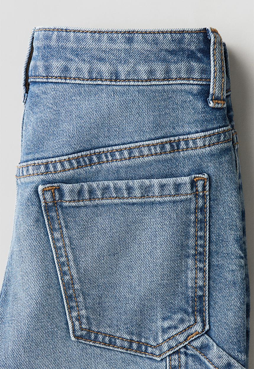 H&M - Relaxed fit carpenter jeans - denim blue