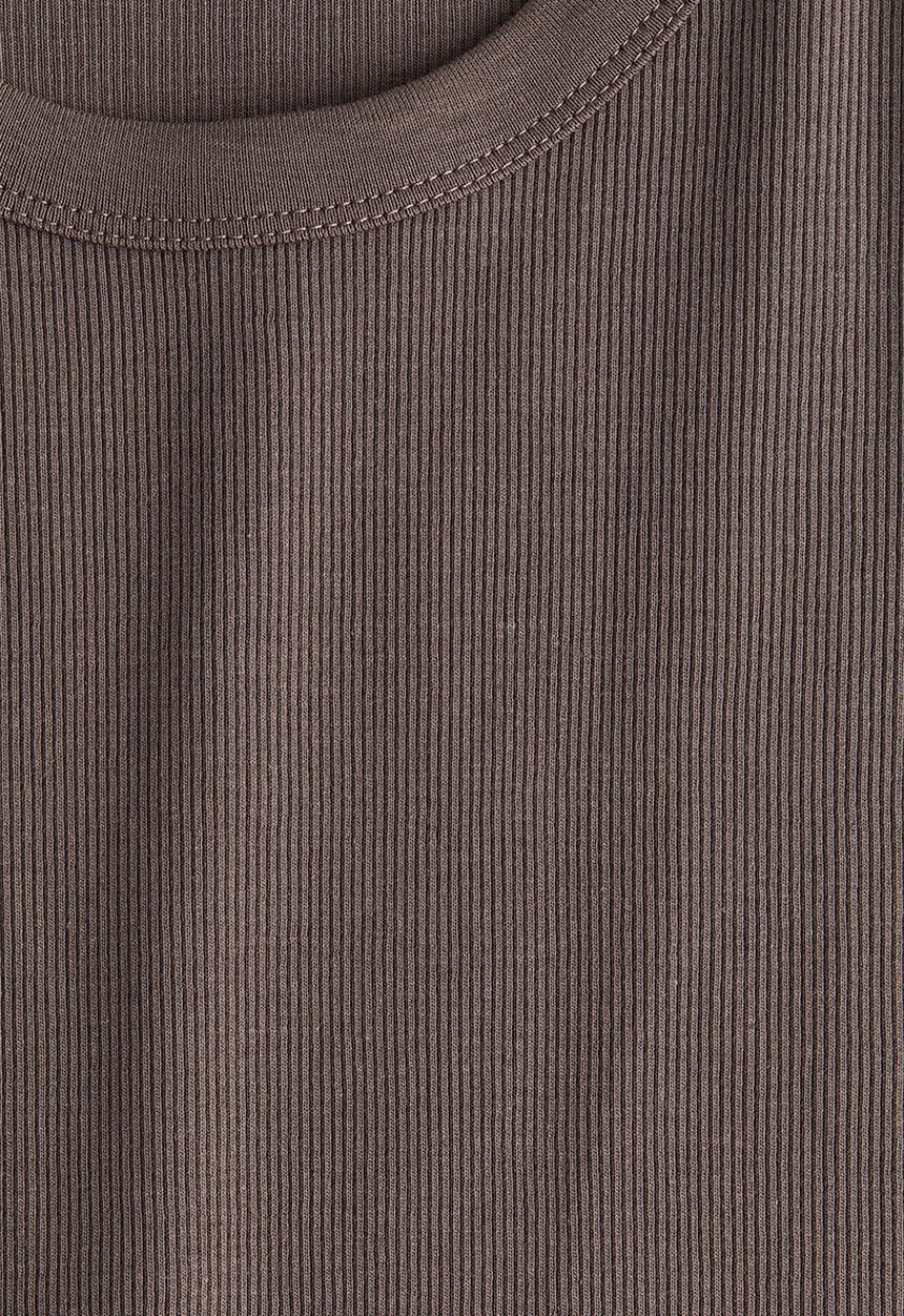 H&M - Ribbed vest top - mole