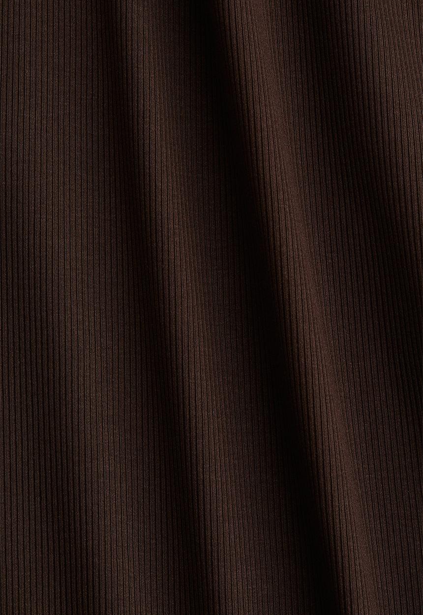 H&M - Ribbed vest top - dark brown