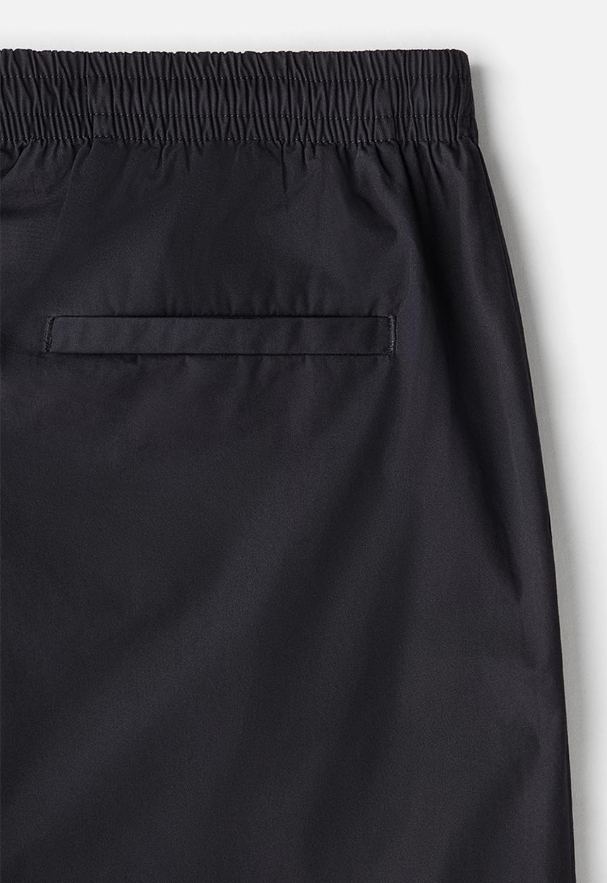 H&M - Relaxed fit poplin trousers - navy blue