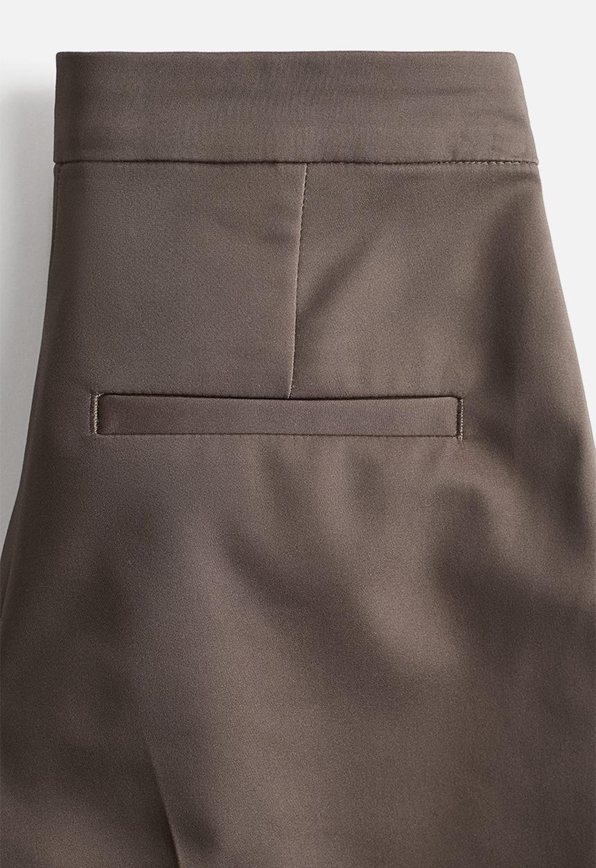 H&M - Tailored cigarette trousers - brown
