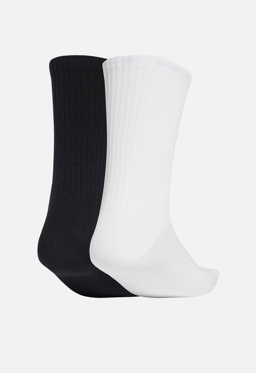 adidas Originals - Adibreak Crew Socks 2 Pairs - White/Blk