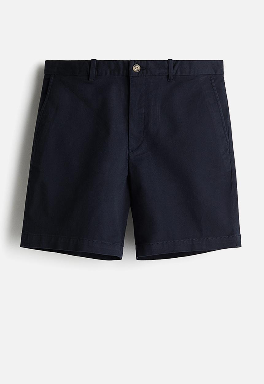 H&M - Regular fit chino shorts - navy blue