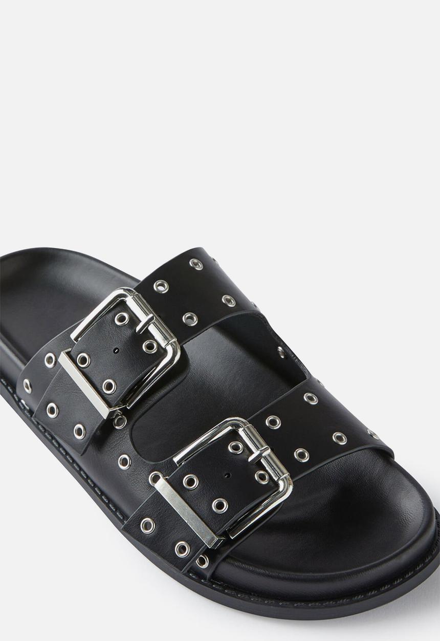 Cotton On - Rae slide - black/hardware