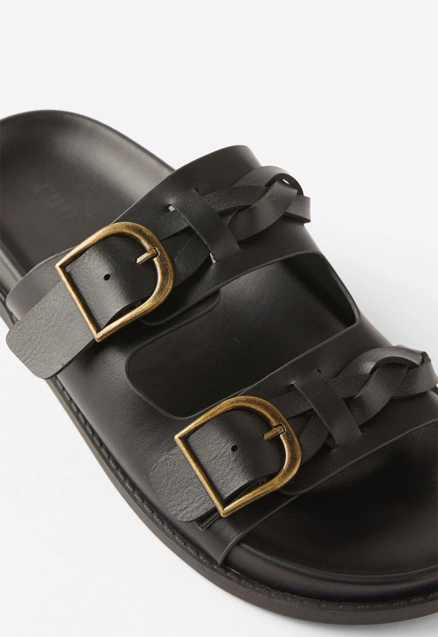 Cotton On - Rae slide - black