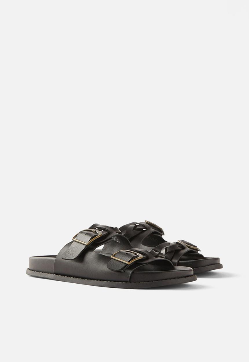 Cotton On - Rae slide - black