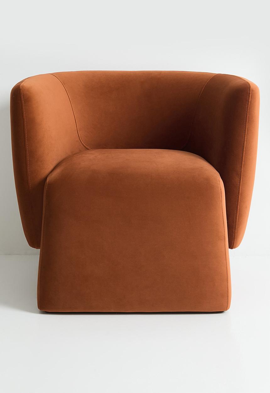 Sixth Floor - Custy Occasional Chair - Rust
