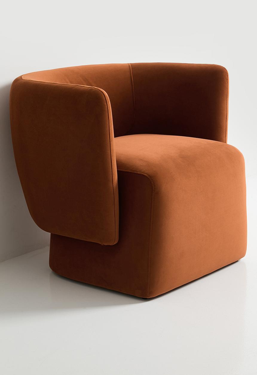 Sixth Floor - Custy Occasional Chair - Rust