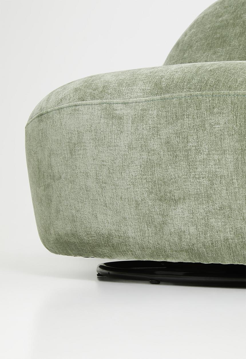 Sixth Floor - Rock Swivel Chair - Green