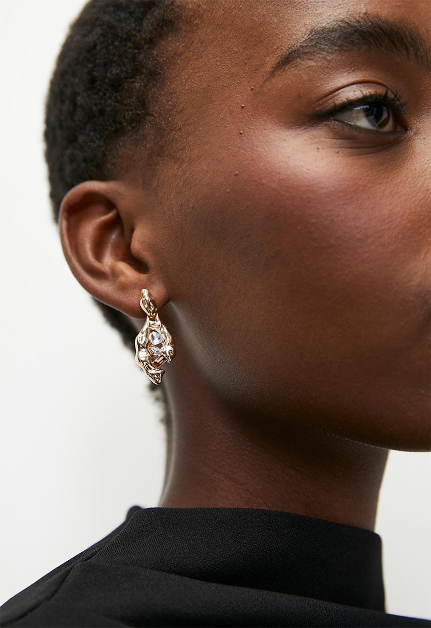 Tessa Design - Fran abstract earring - gold