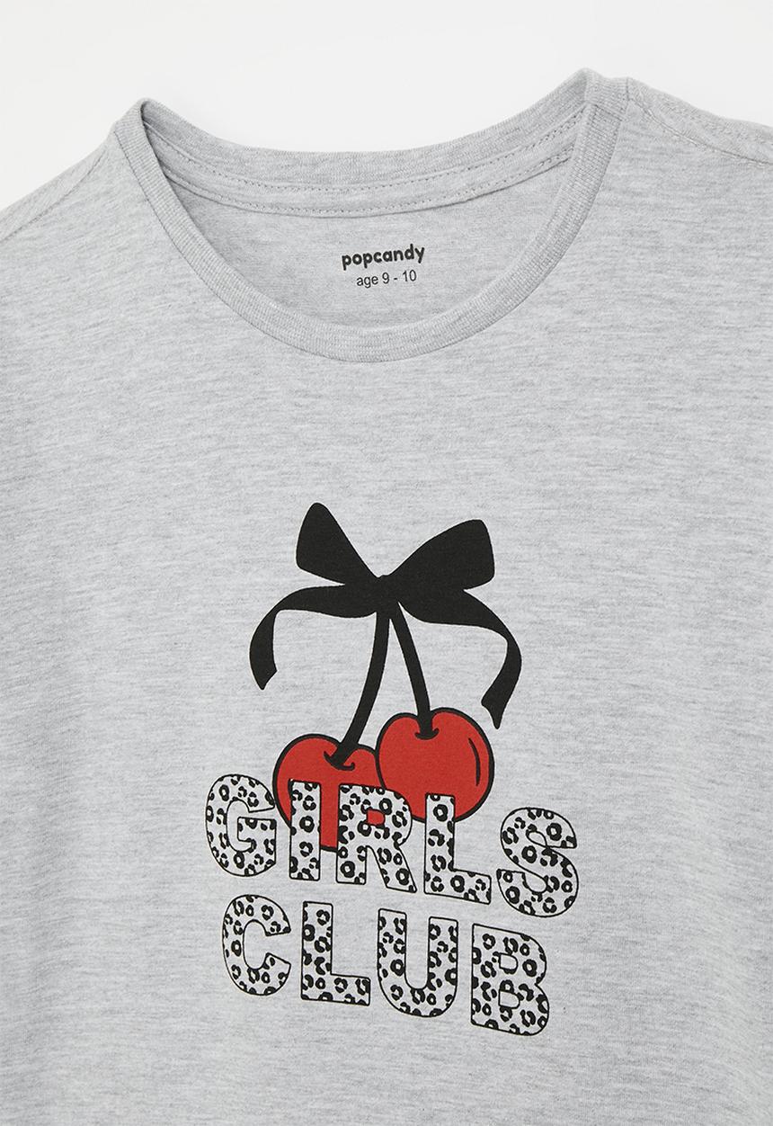 Pop Candy - Fitted tee - grey