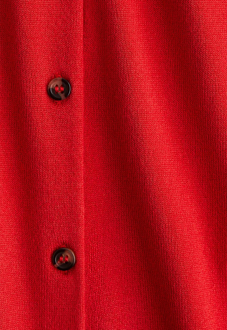 H&M - Short-sleeved cardigan - red
