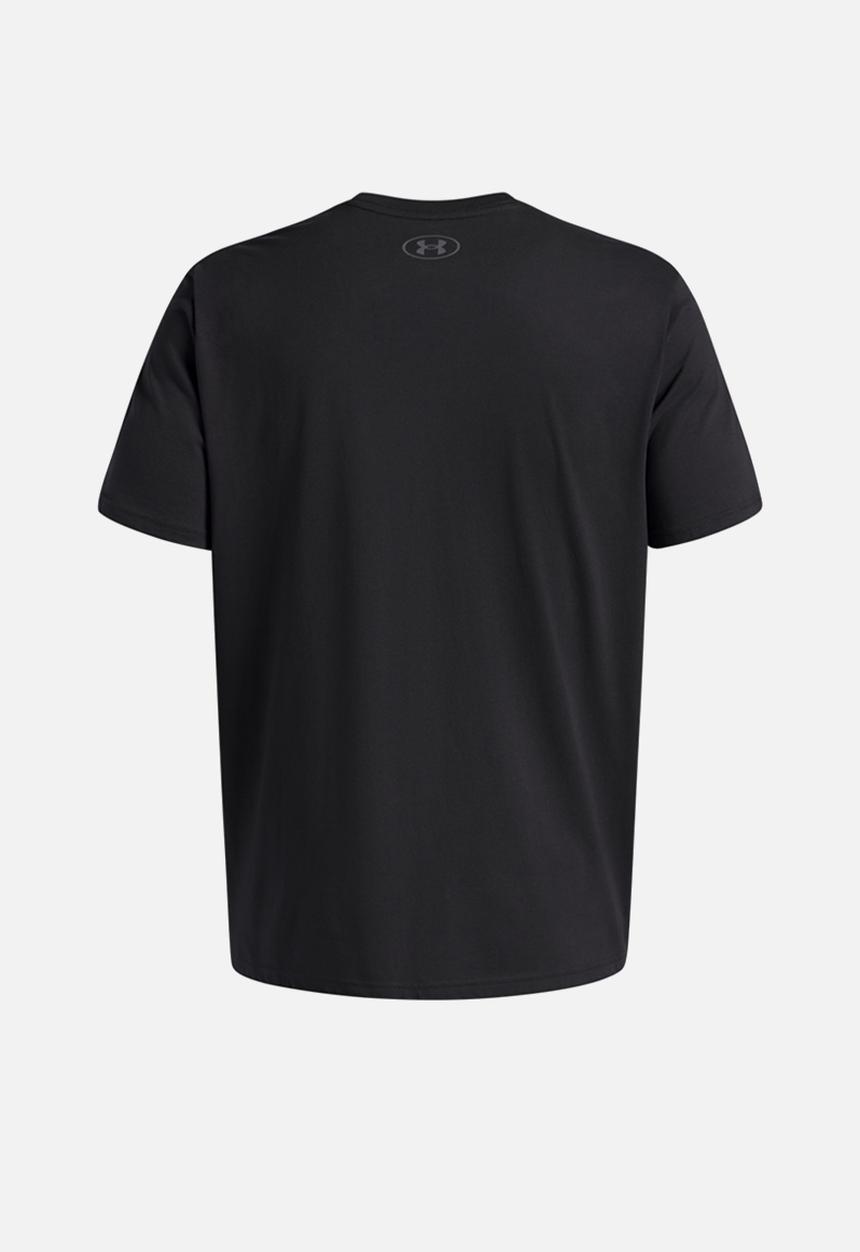 Under Armour - Ua triple stack lc logo short sleeve - black & downpour grey