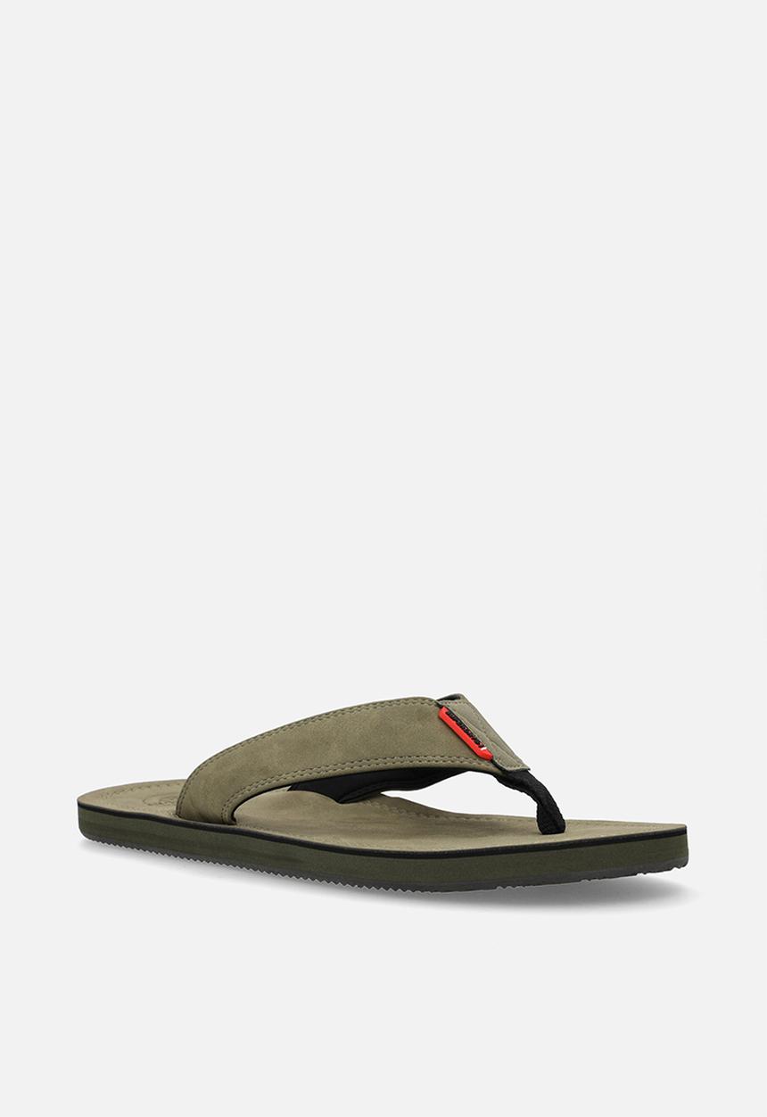 Superdry. - Premium flip flop - Chive Green