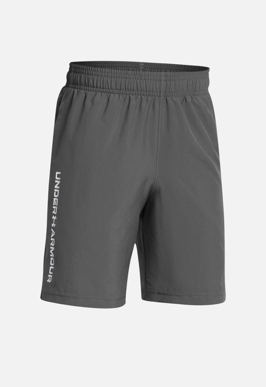 Under Armour - Ua Tech Woven Wordmark Short - Castlerock/White