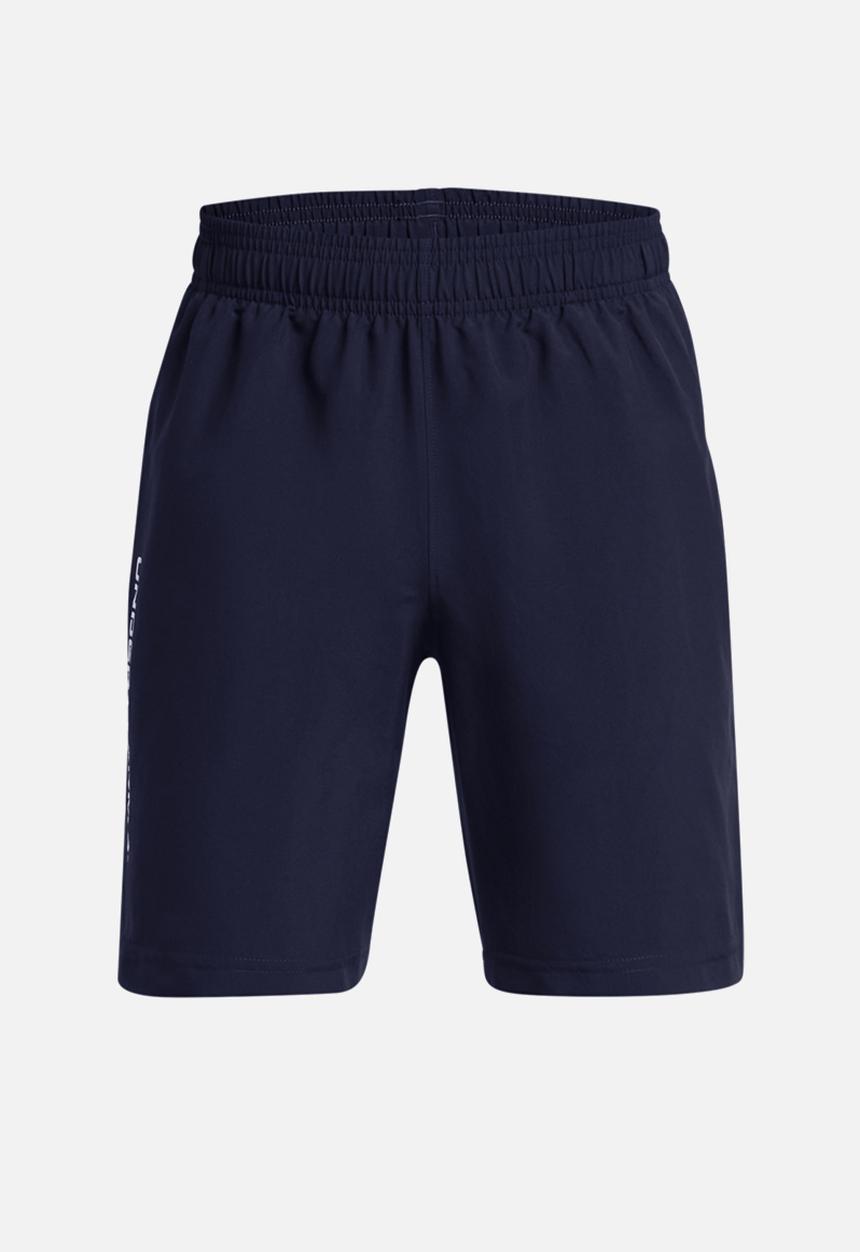 Under Armour - Ua Tech Woven Wordmark Short - Midnight Navy/White