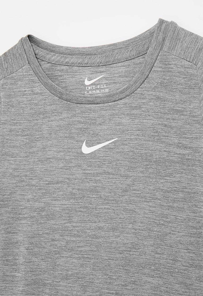 Nike - Nike dri-fit short sleeve top - smoke grey heather