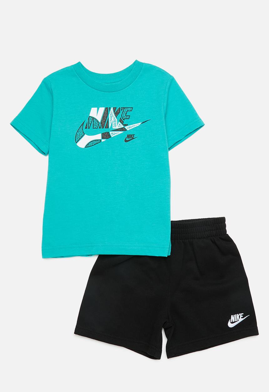 Nike - Nike knit short set - black