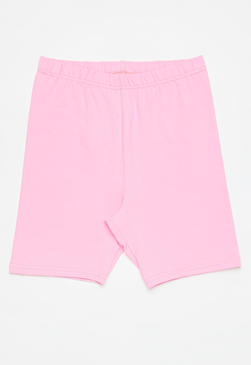 Pop Candy - 2 Pack cycling shorts - pink & ic melange