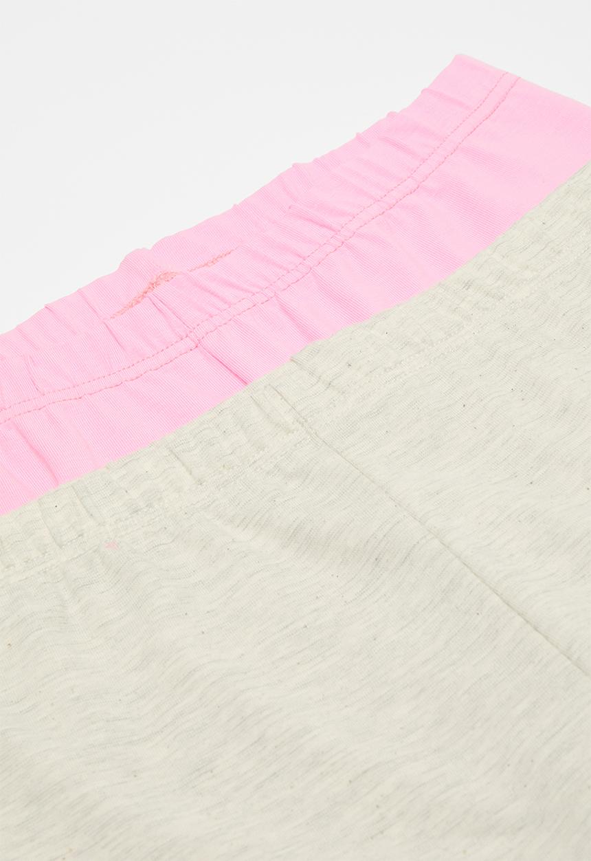 Pop Candy - 2 Pack cycling shorts - pink & ic melange