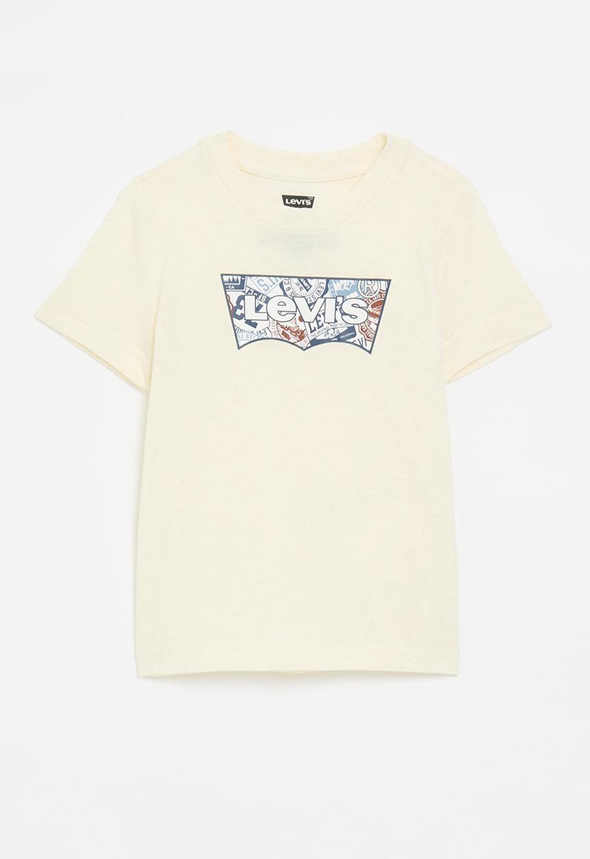 Levi’s® - Lvb prep crest batwing tee - oatmeal heather