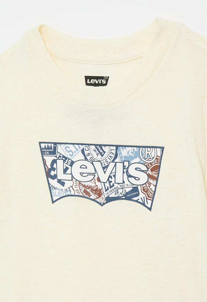 Levi’s® - Lvb prep crest batwing tee - oatmeal heather