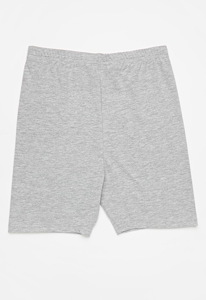 Pop Candy - 2 Pack cycling short - black/grey