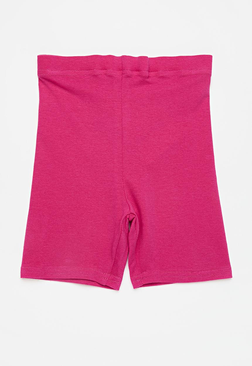 Pop Candy - 2 Pack cycling shorts - cerise/hearts