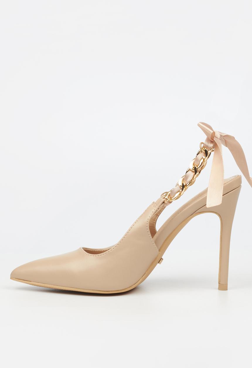 Miss Black - Lola 29 slingback heel - neutral