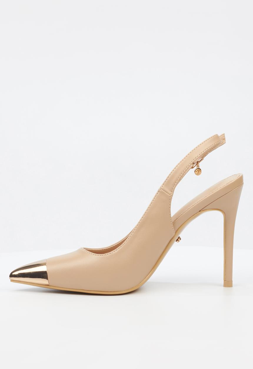 Miss Black - Lola 34 slingback heel - neutral