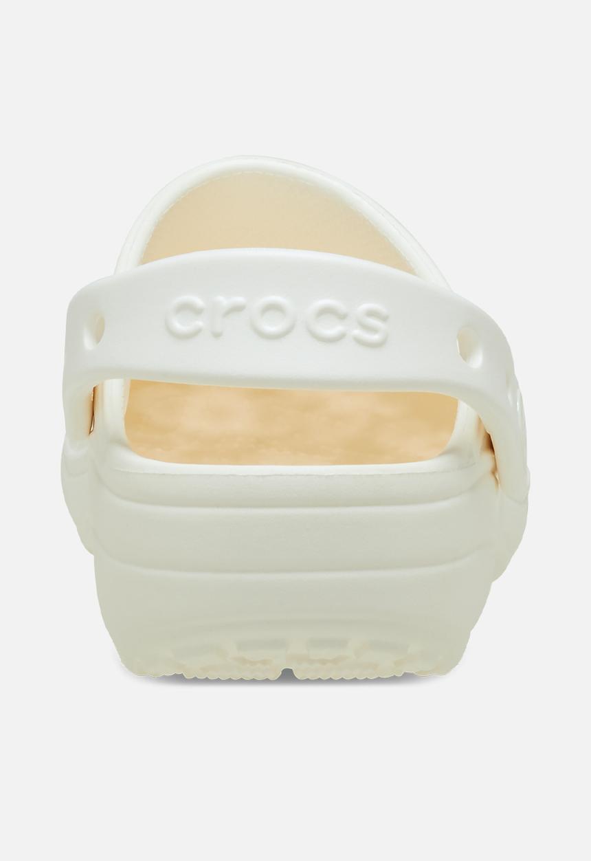 Crocs - Classic Floral Cut Out Clog K - Chalk