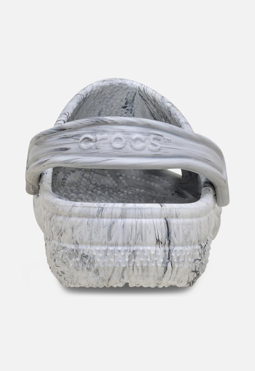 Crocs - Clsc Watercolor Marbled Clog K-Grey Swirl