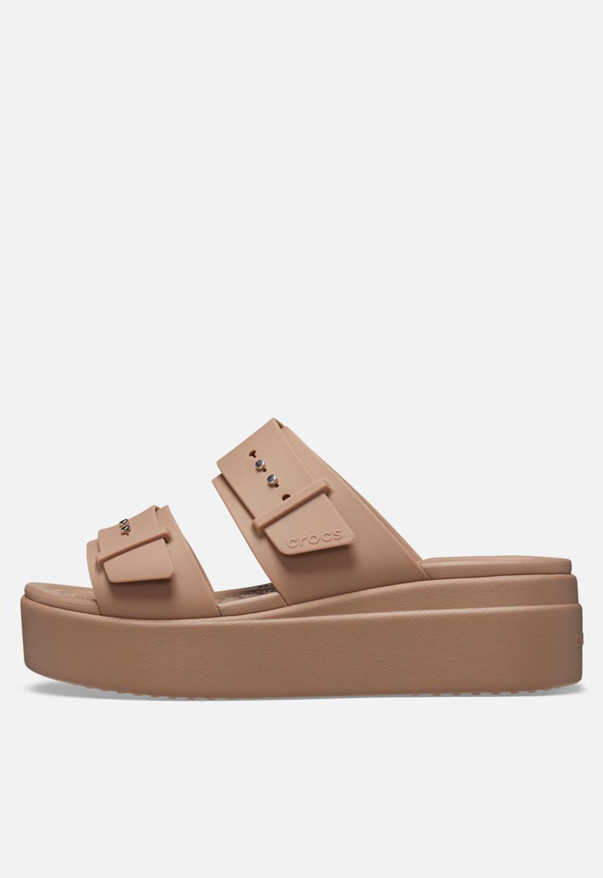 Crocs - Brooklyn klyn buckle lowwdgw-latte