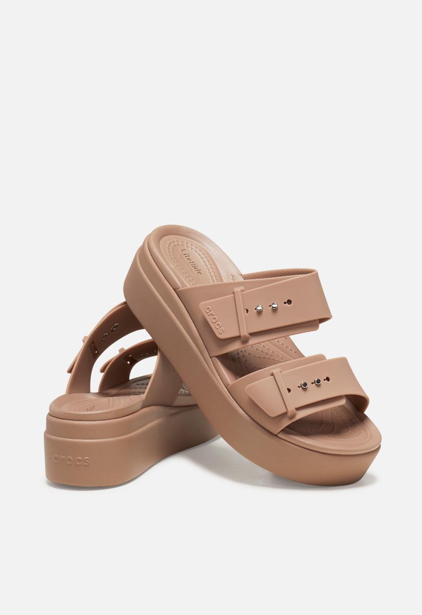 Crocs - Brooklyn klyn buckle lowwdgw-latte