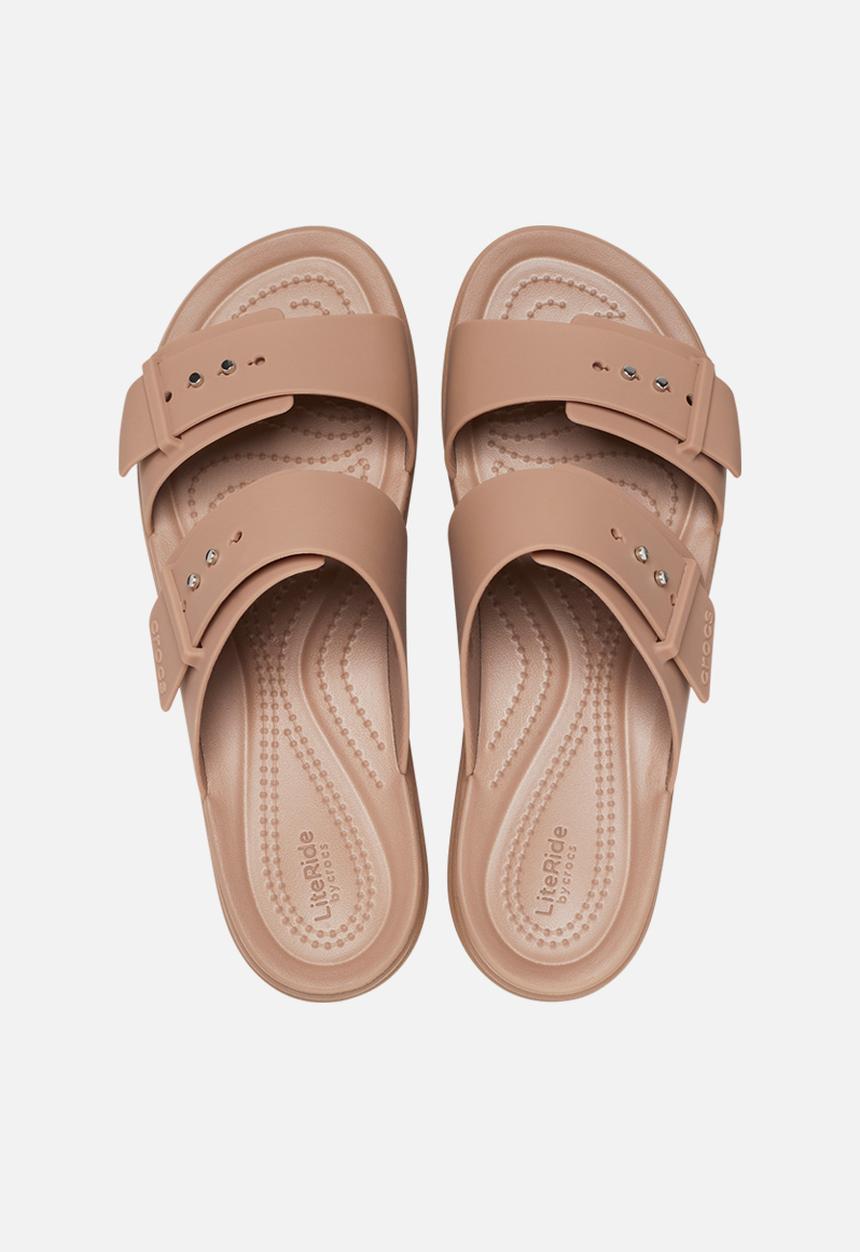 Crocs - Brooklyn klyn buckle lowwdgw-latte