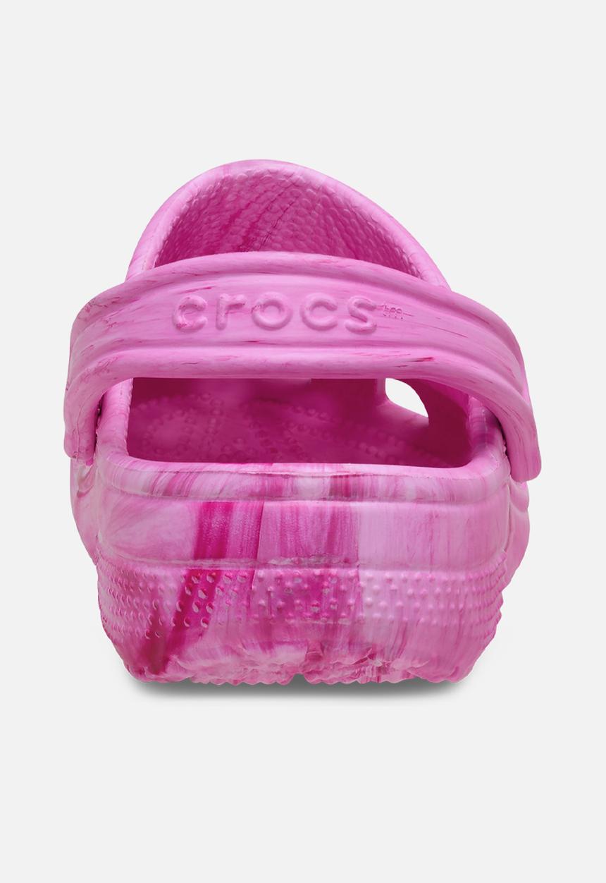 Crocs - Clsc Watercolor Marbled Clog K-Pink Swirl