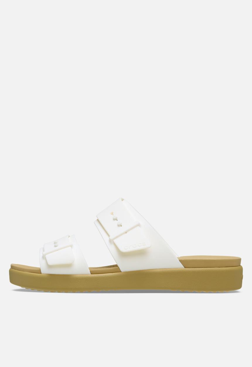 Crocs - Brooklyn klyn buckle low low-chalk/tan