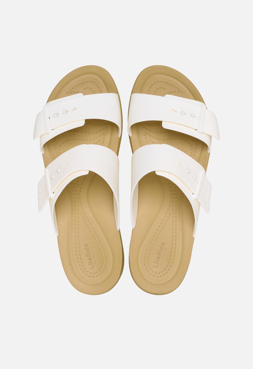 Crocs - Brooklyn klyn buckle low low-chalk/tan