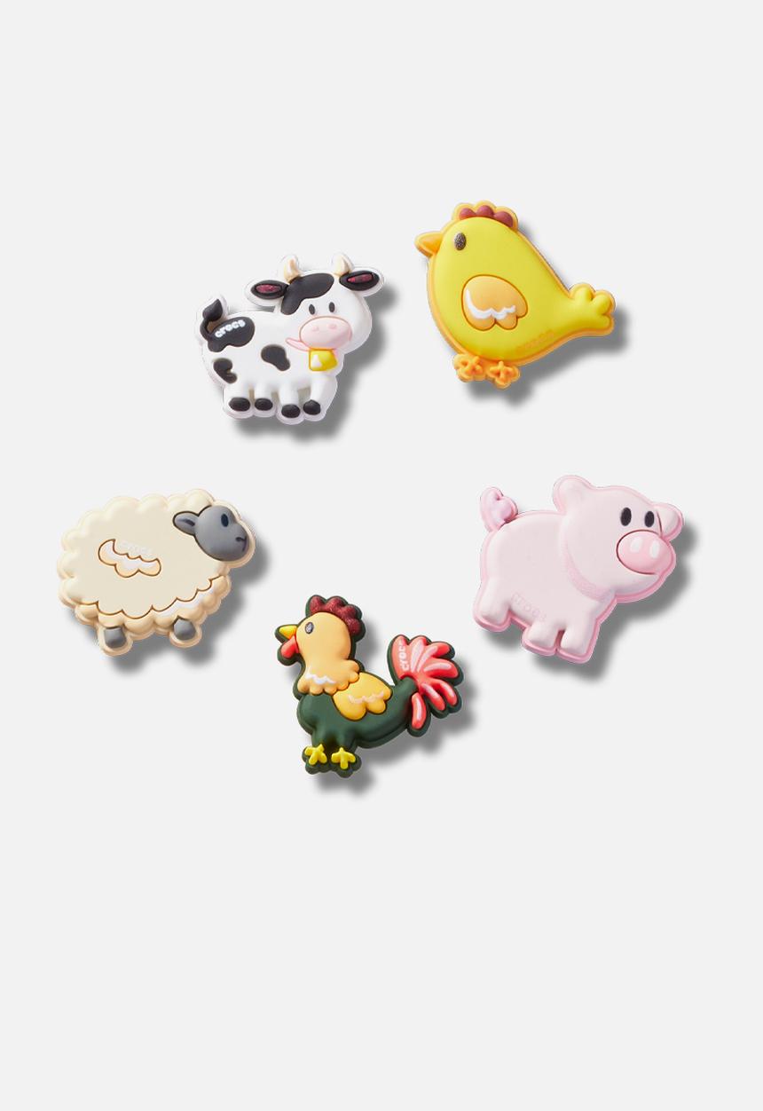Crocs - Farm Friend Animals 5 Pack 5 Pack Jibbitz