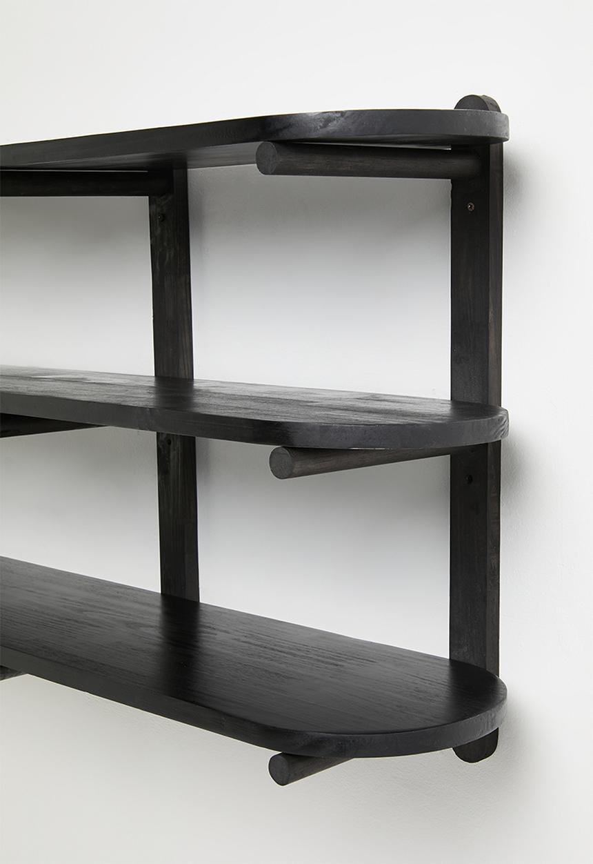 Native Decor - Lumi Wall Mounted Shelf Unit - Black
