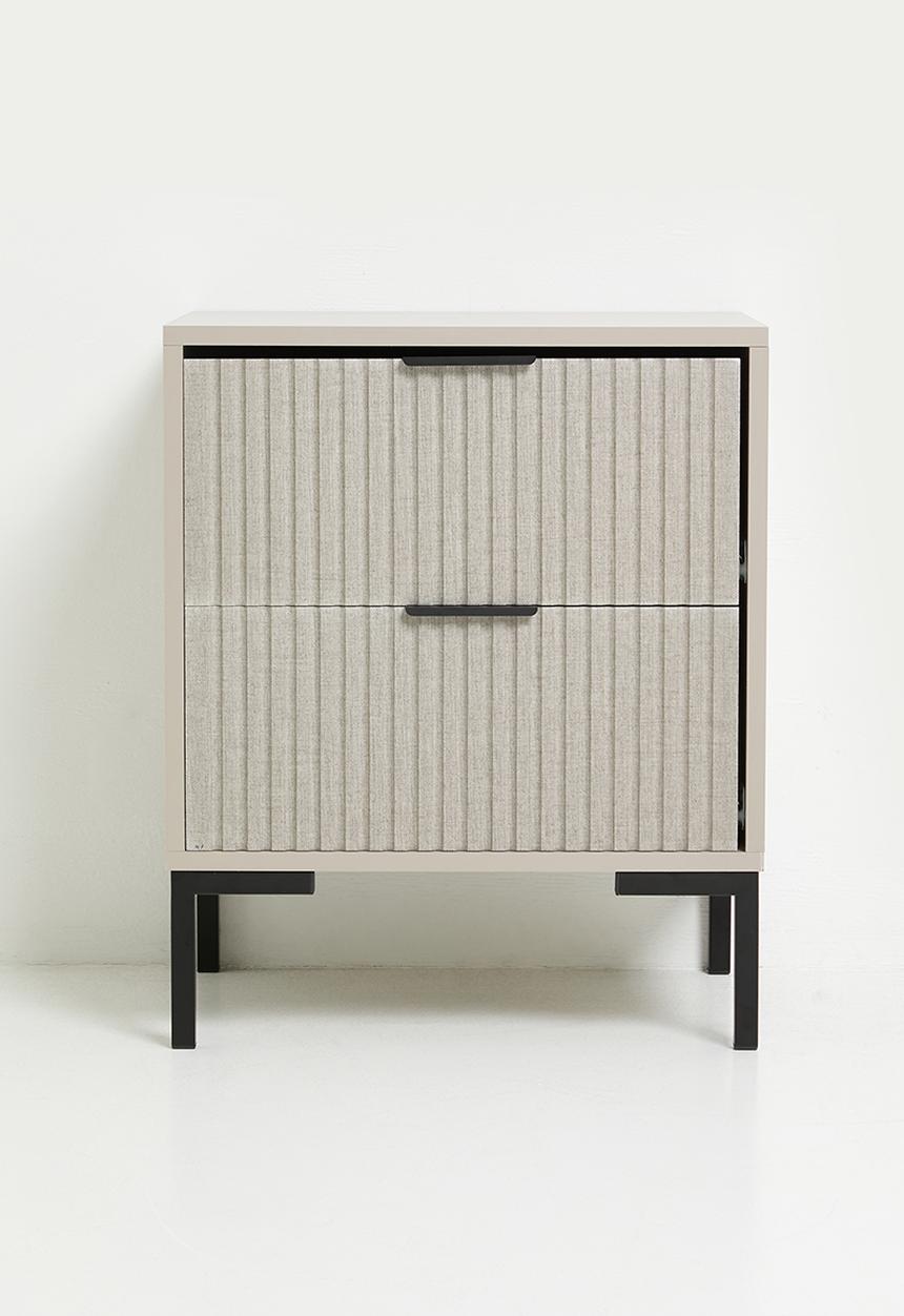 Me&Co - Destiny Bedside Table - Stone