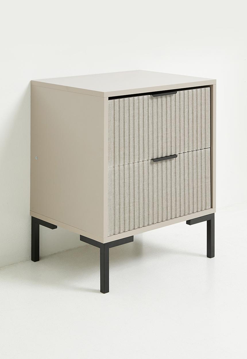 Me&Co - Destiny Bedside Table - Stone