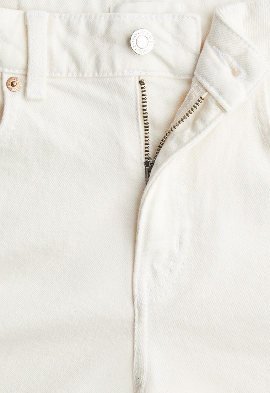 H&M - Denim shorts - white
