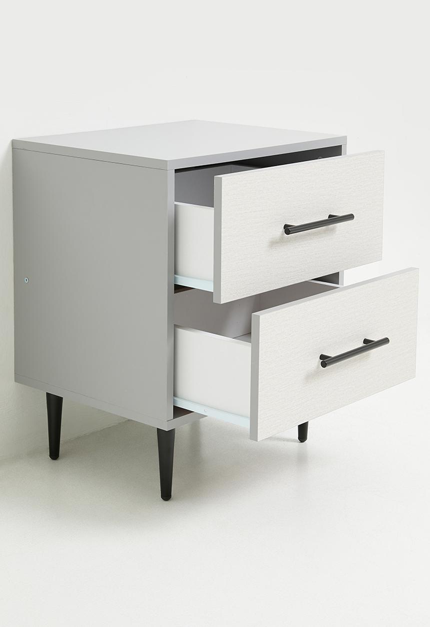Me&Co - Motion Bedside Table - Grey