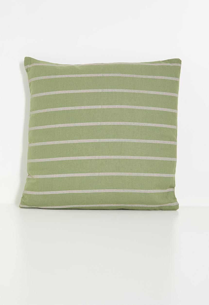 H&S - Stripe outdoor cushion - Ivory