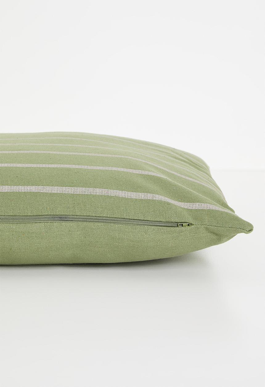 H&S - Stripe outdoor cushion - Ivory